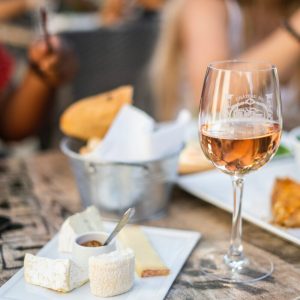 Santorini wine tasting